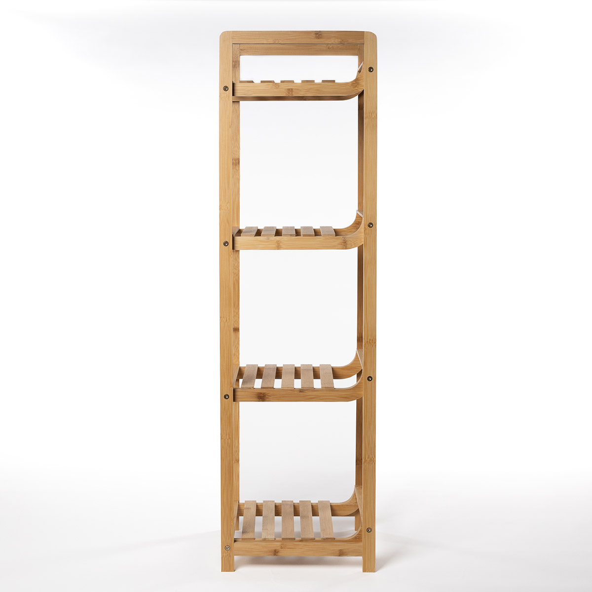 Móvel em bambu com 4 prateleiras 104cm