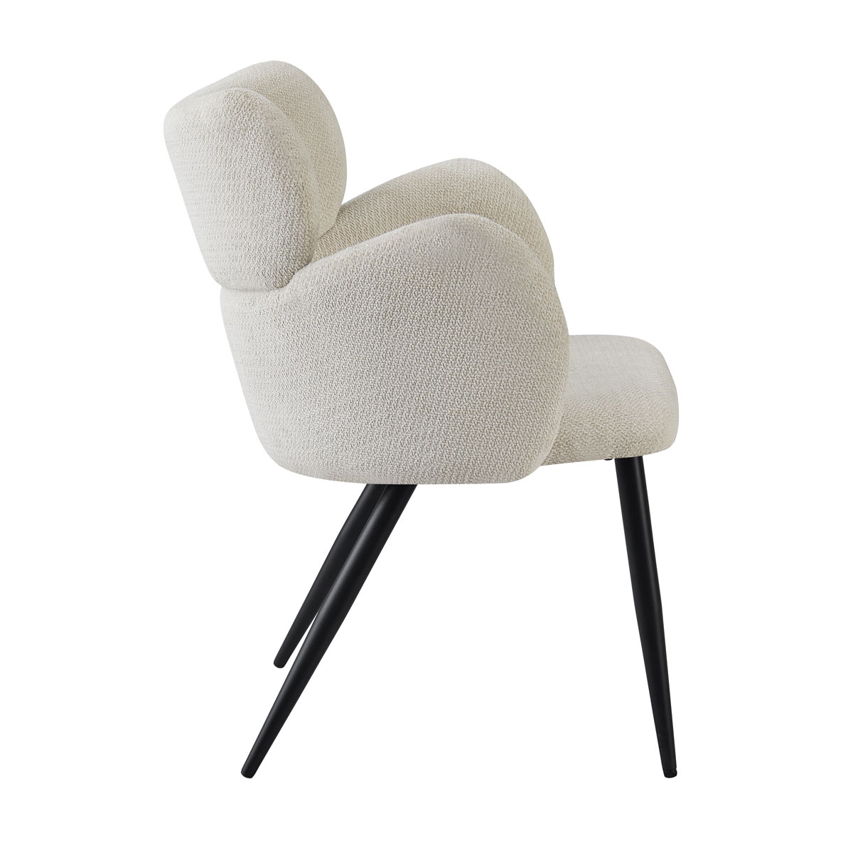 Cadeir&atilde;o GONDAR tecido bege