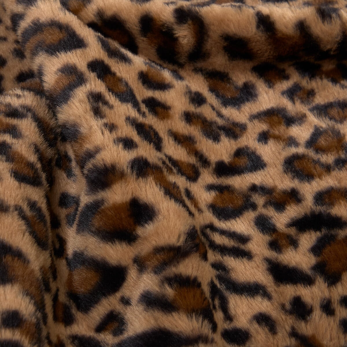 Tapete Para &Aacute;rvore Natal Com Print Leopardo 90cm