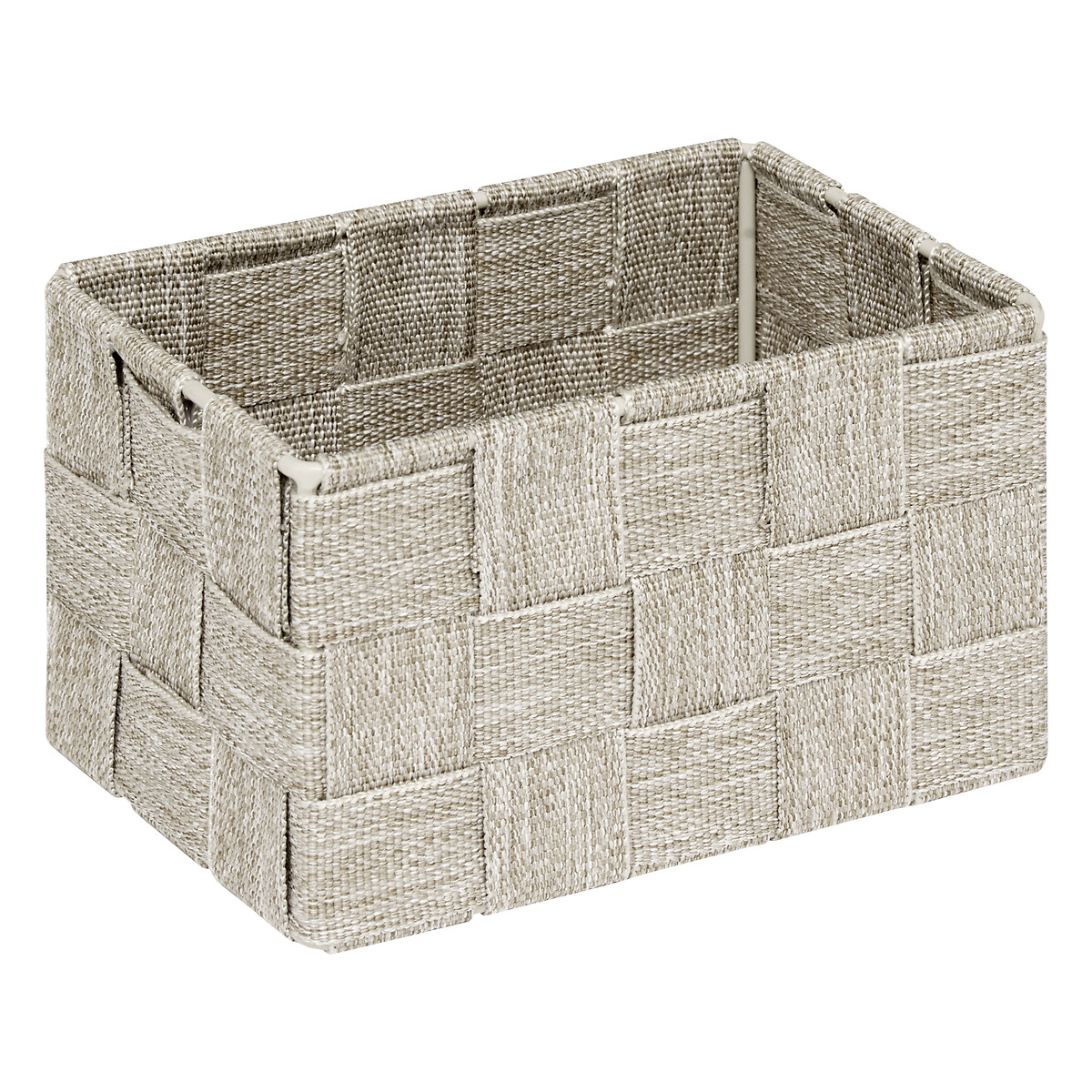 Conjunto de 3 cestos wc bege