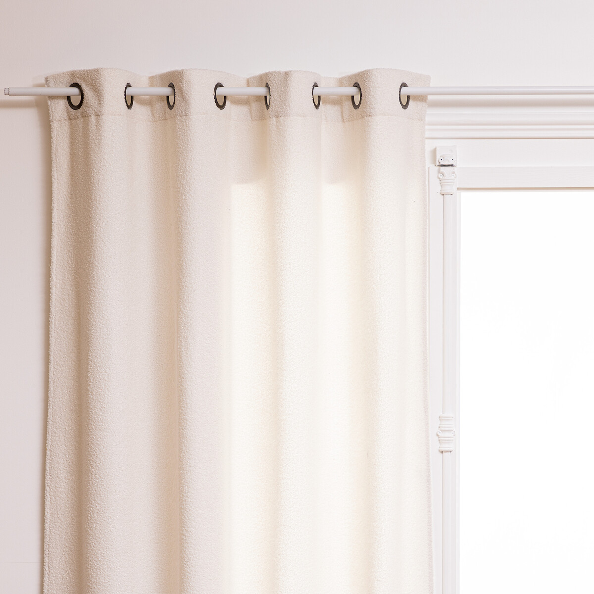 Cortina OLME teddy branca 140x260cm