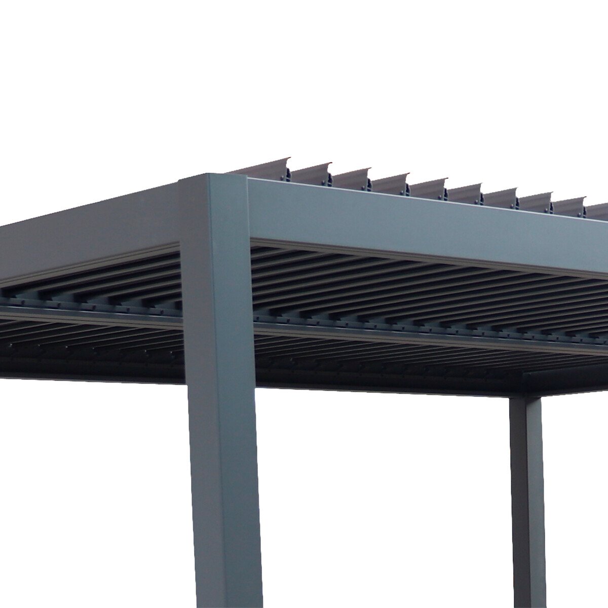 P&eacute;rgola EVONIS cinza graphite 4x3m