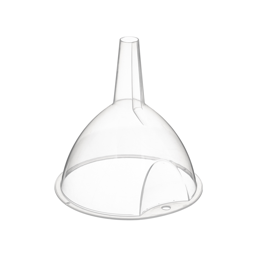 Conjunto de 3 funis em pl&aacute;stico