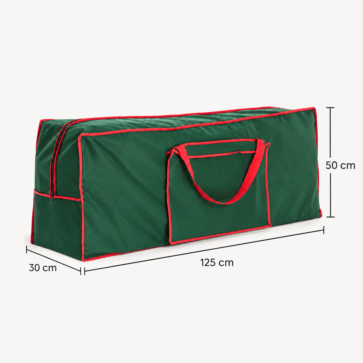 Saco verde para &aacute;rvore de natal