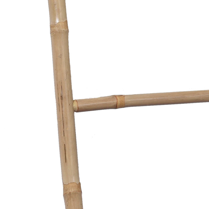 Toalheiro escada em bambu 170cm,  Toalheiro escada em bambu 170cm