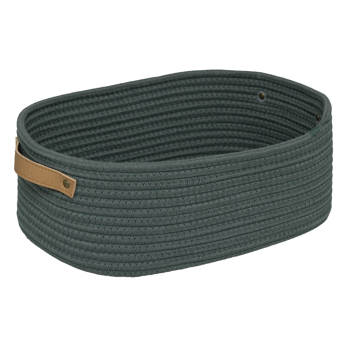 Conjunto de 3 cestos de arruma&ccedil;&atilde;o verde DUO