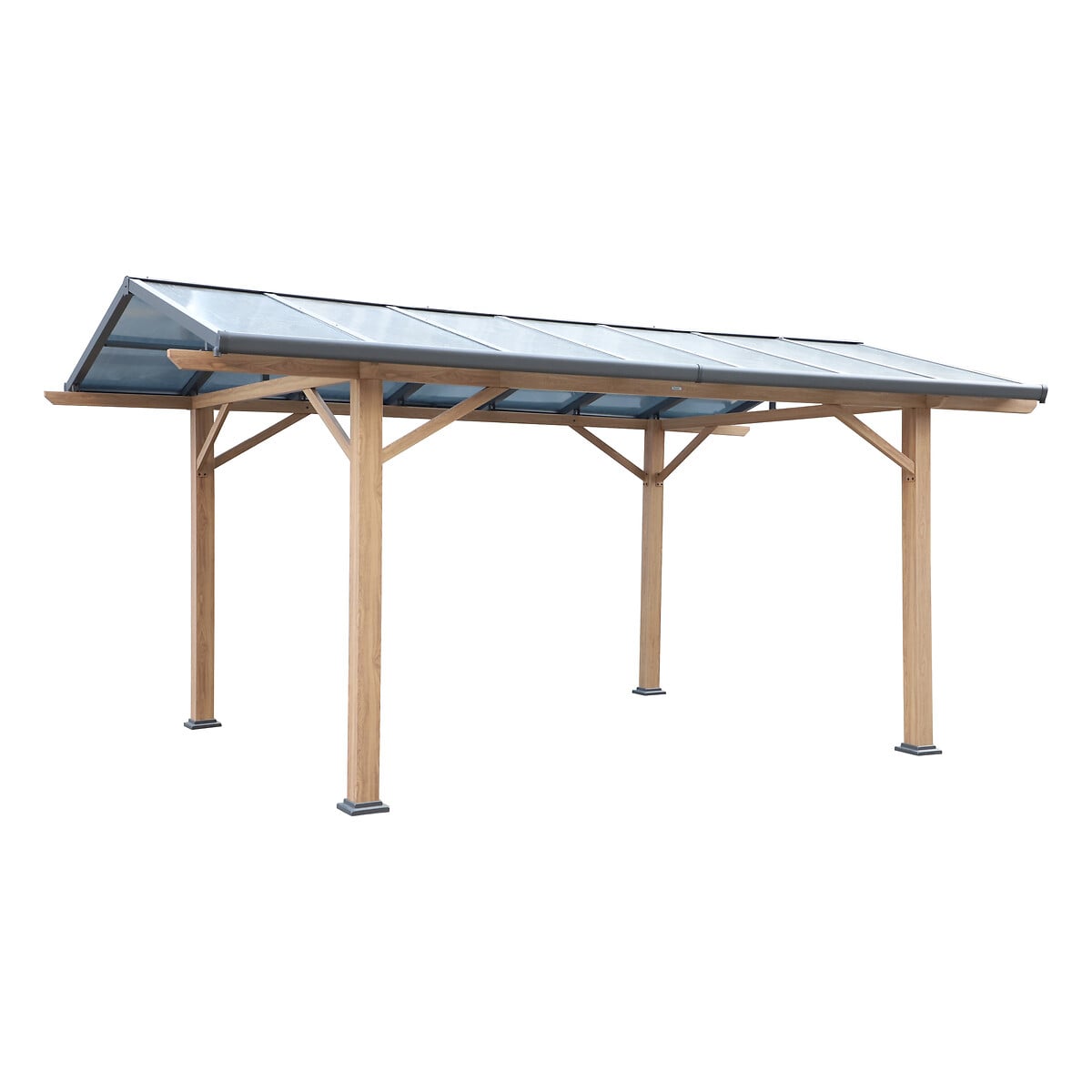Abrigo BELIZE efeito madeira 3x5m