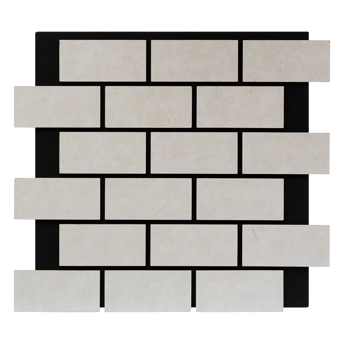 Painel decorativo efeito tijolo CLINT bege 61x69cm