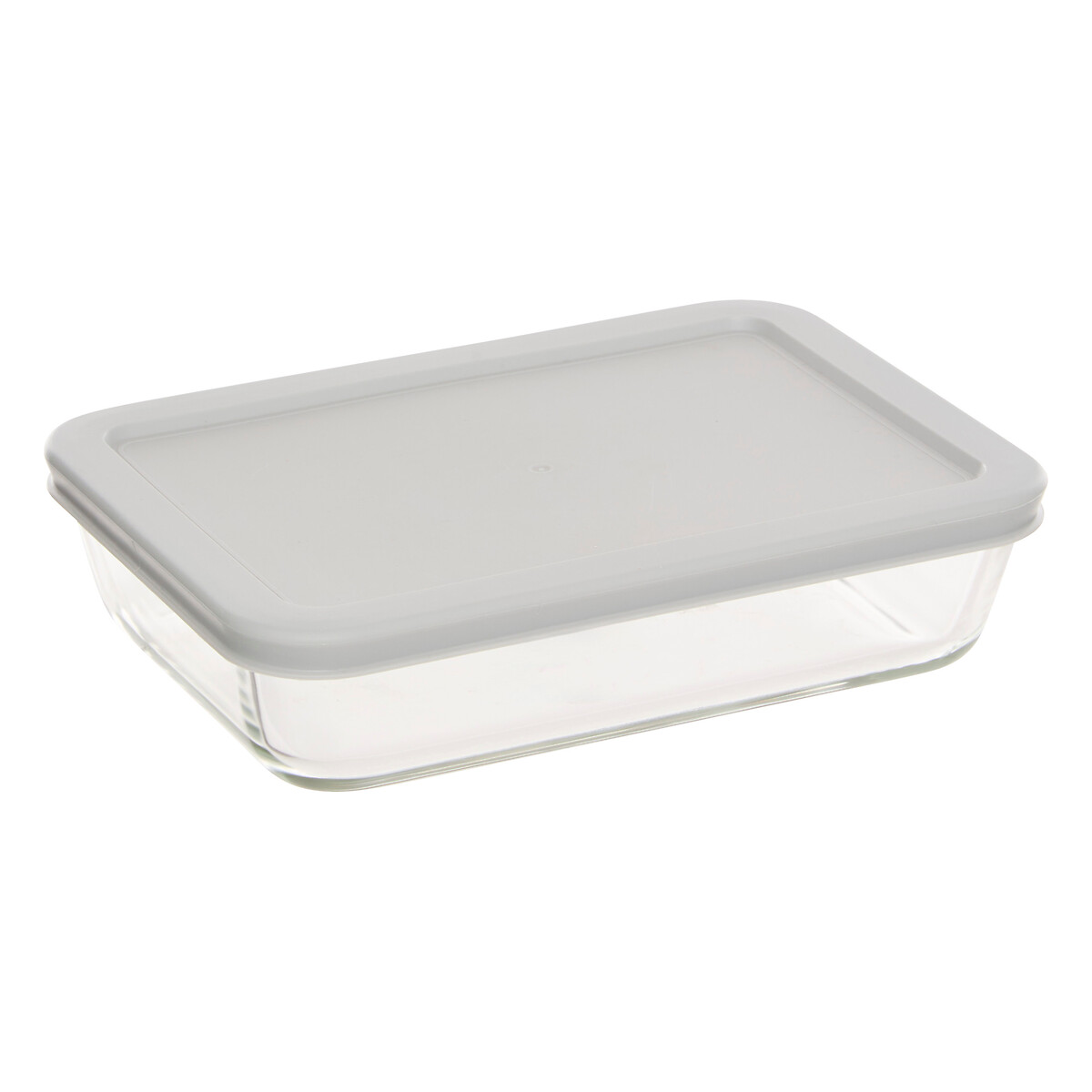 Conjunto de 3 caixas herm&eacute;ticas de vidro