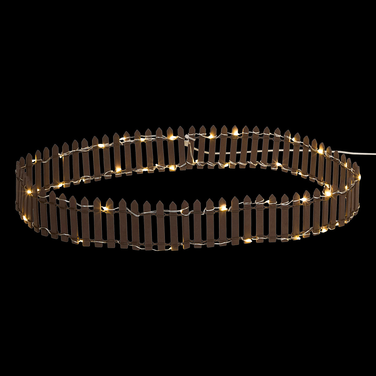 Cerca decorativa com 44 LEDs