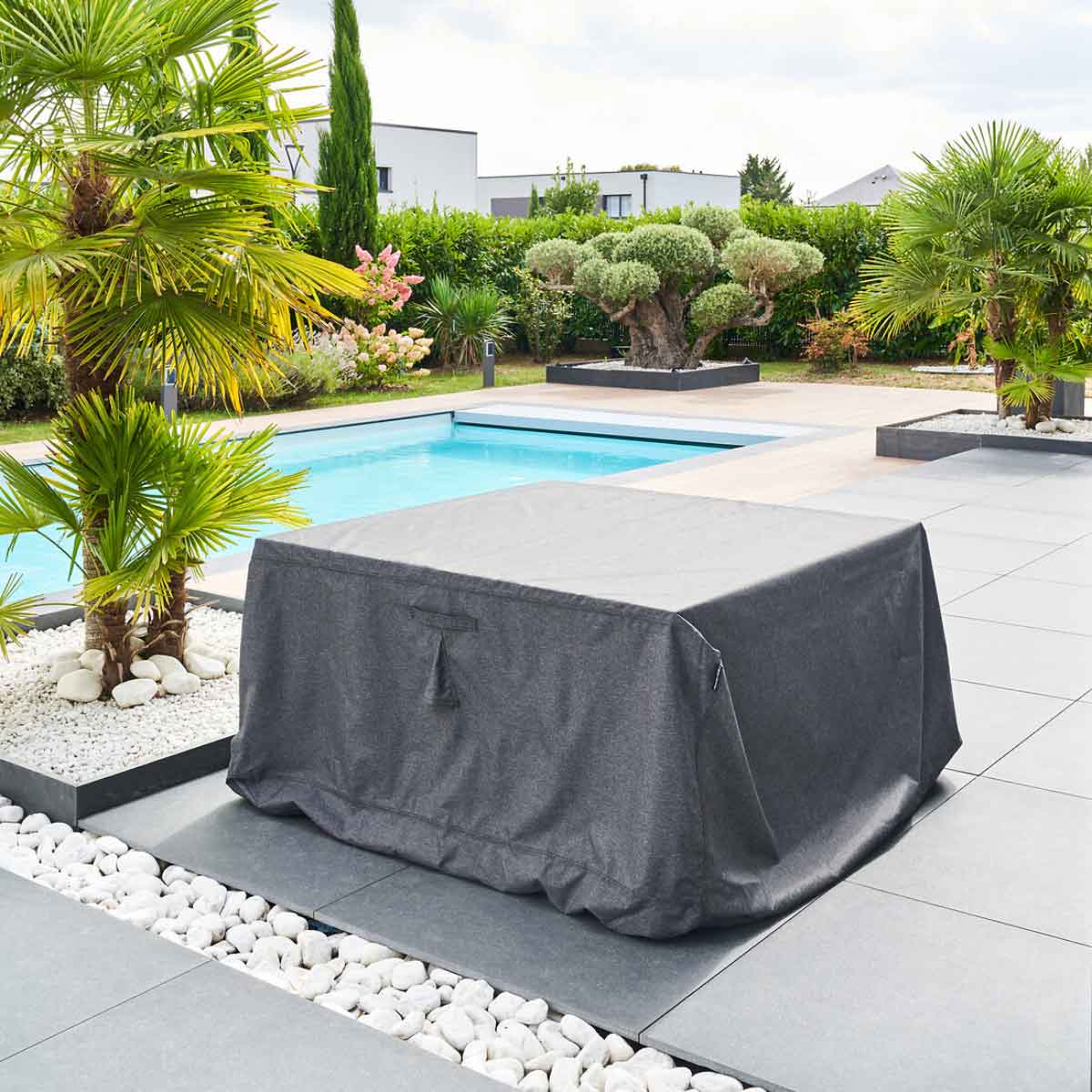 Capa protetora para mesa quadrada M