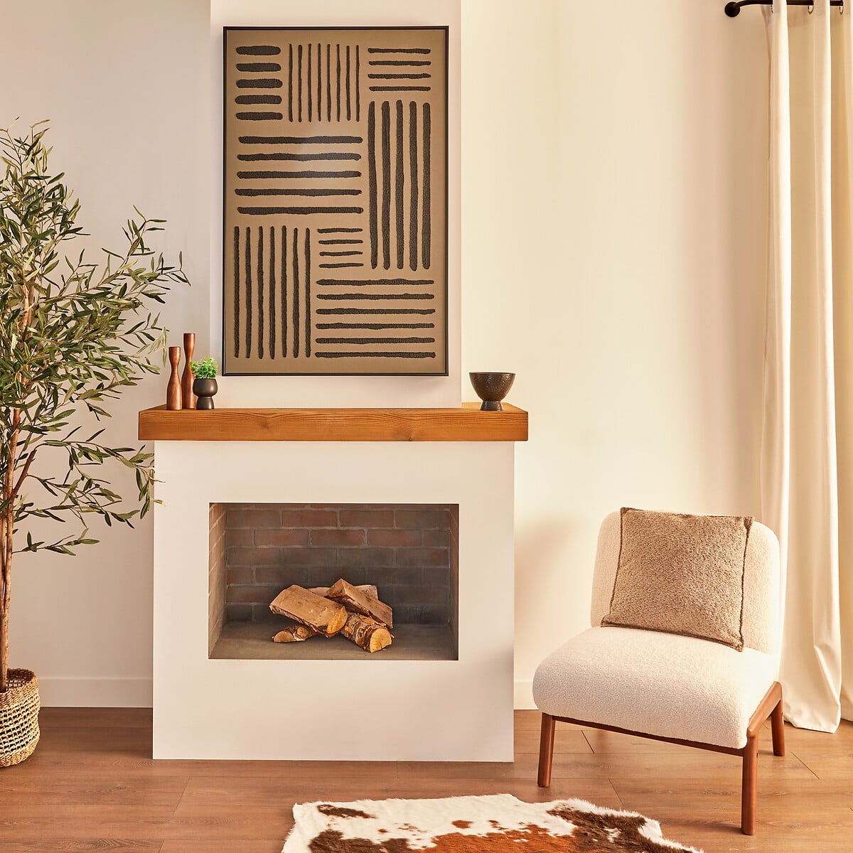 Quadro decorativo ROSHAN 75x116cm