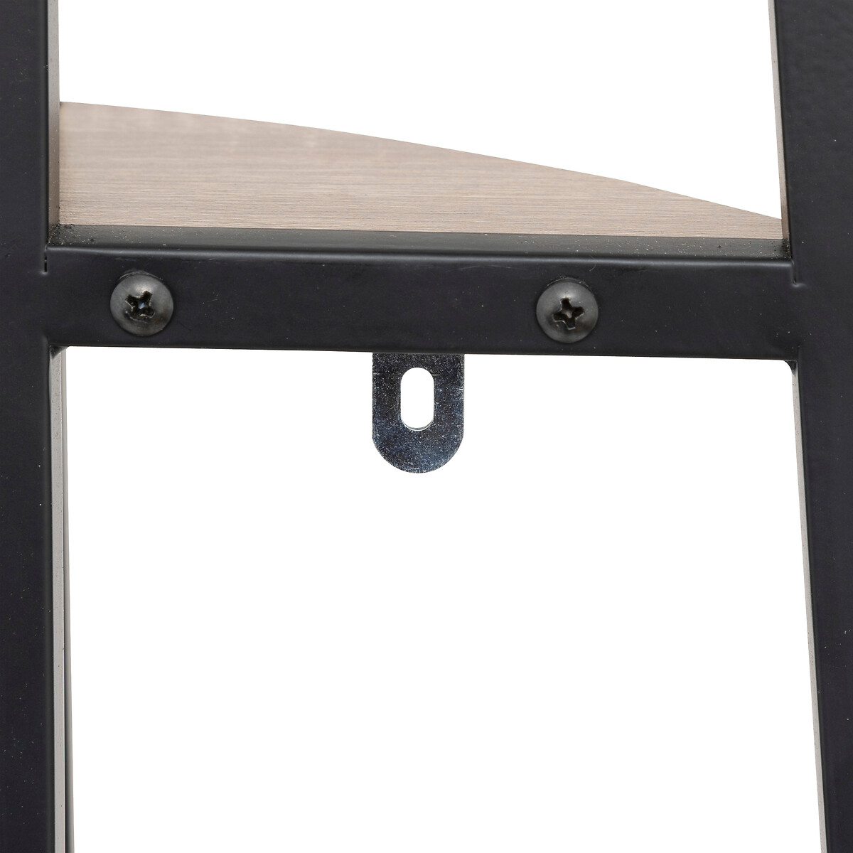 Estante de canto em mdf e metal ALIAJ