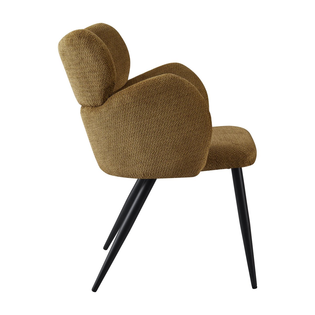 Cadeir&atilde;o GONDAR tecido ocre