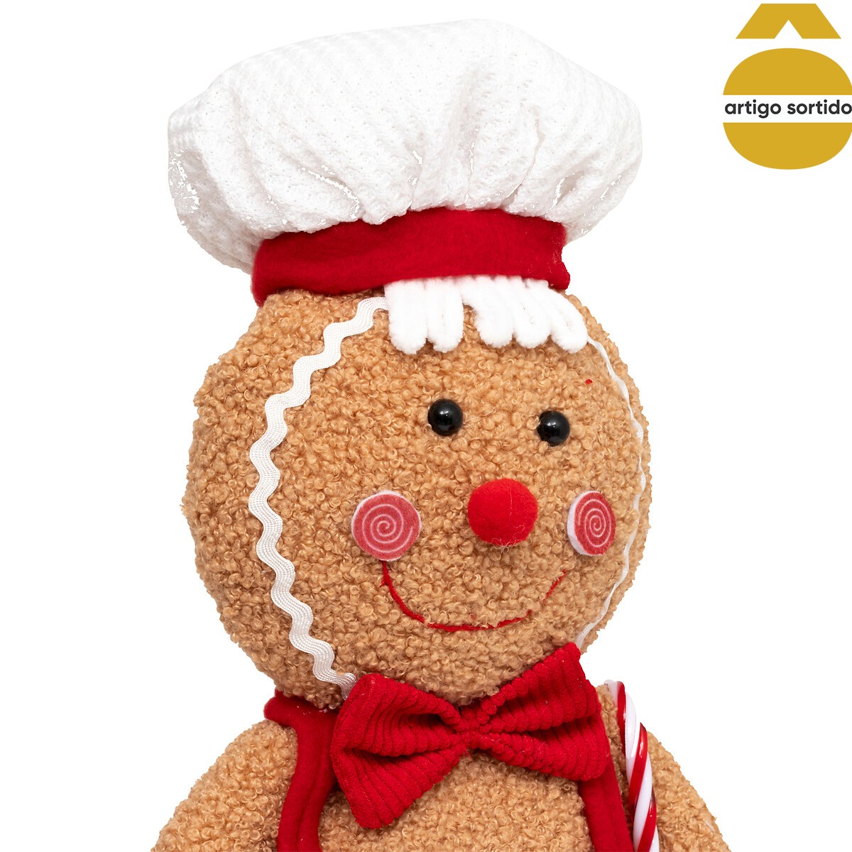 Figura bolacha de gengibre 49cm