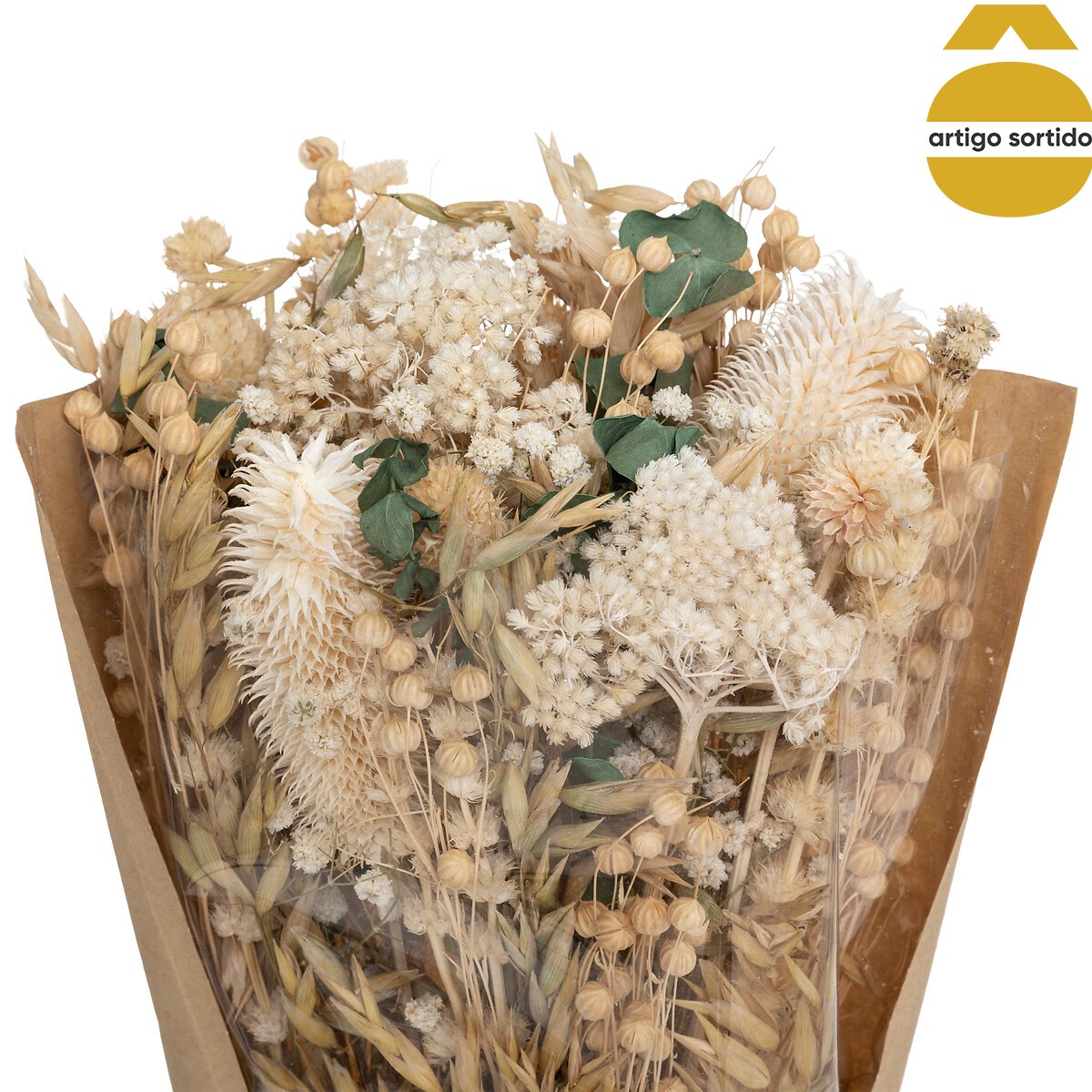 Bouquet cardos secos 48cm