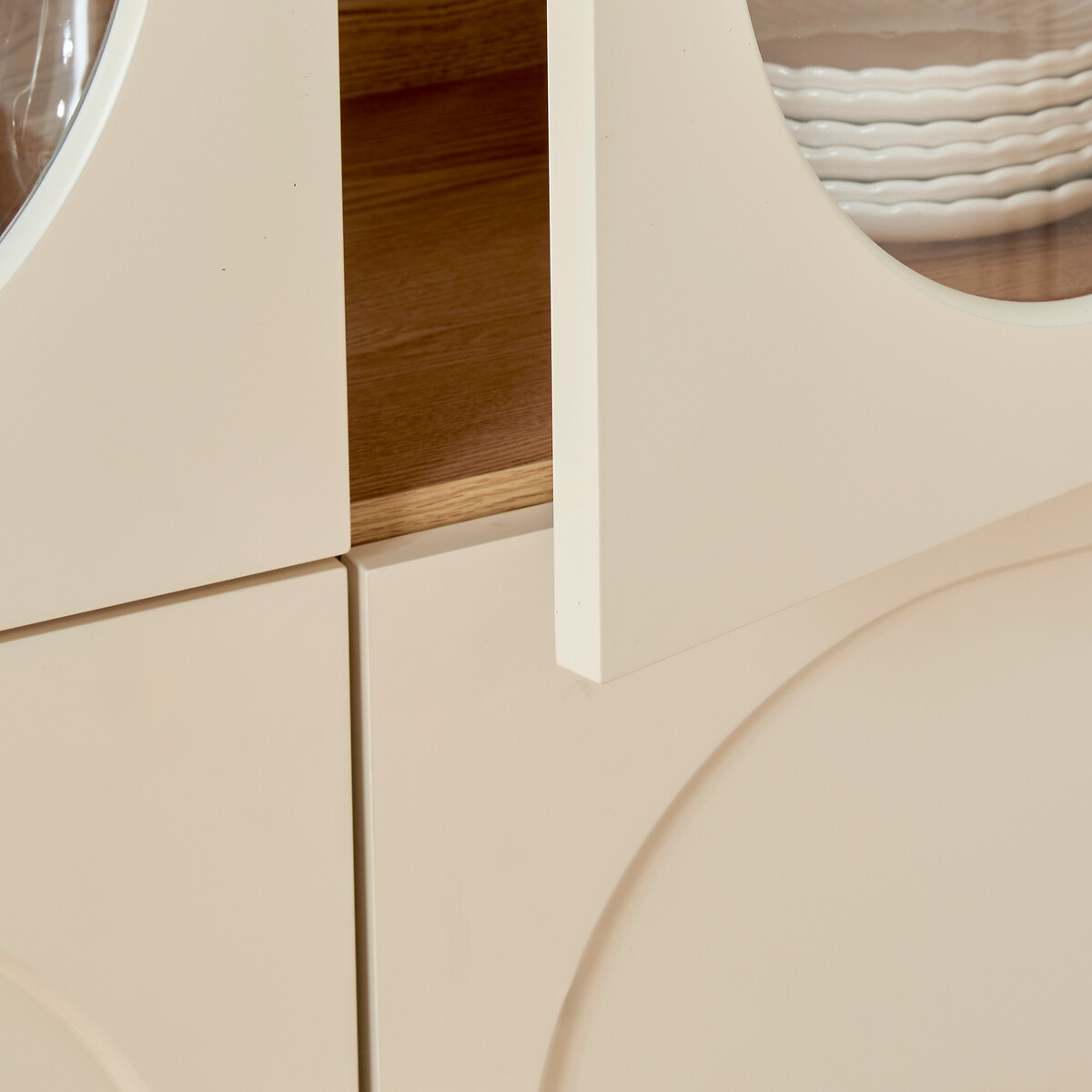 Vitrina BLOOMY marfim 180cm