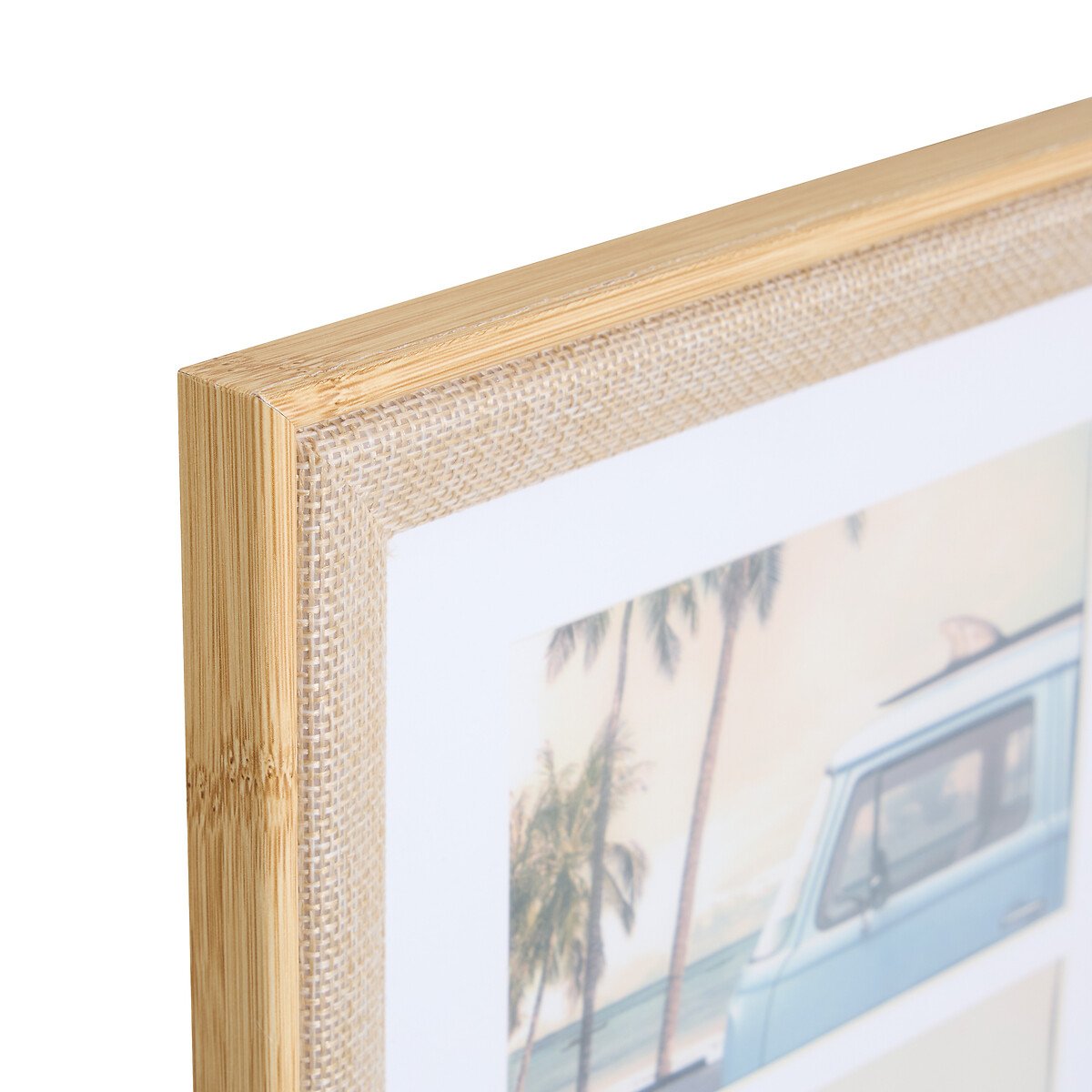 Multimoldura ZERA bege para 3 fotos