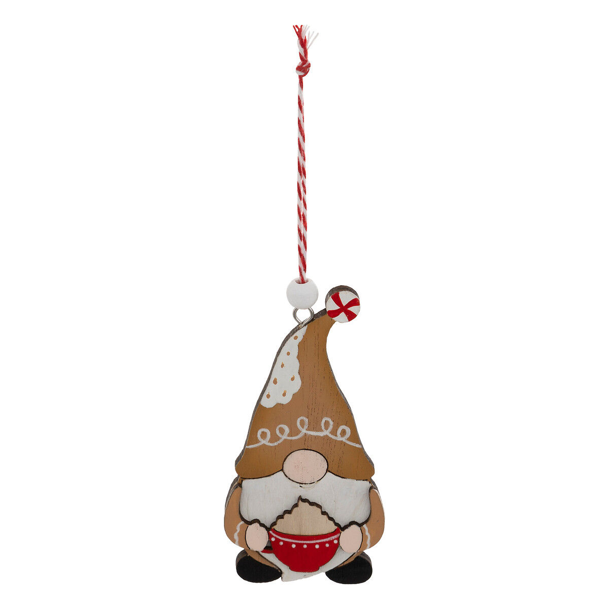 Conjunto de 3 pendurantes gnomo 10cm