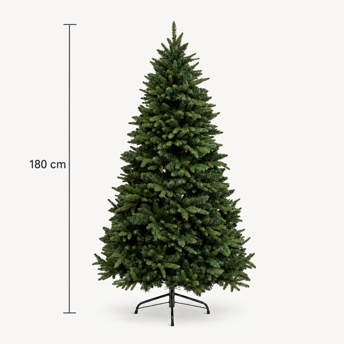 &Aacute;rvore de natal GREEN CREEK verde com 280  leds 180cm