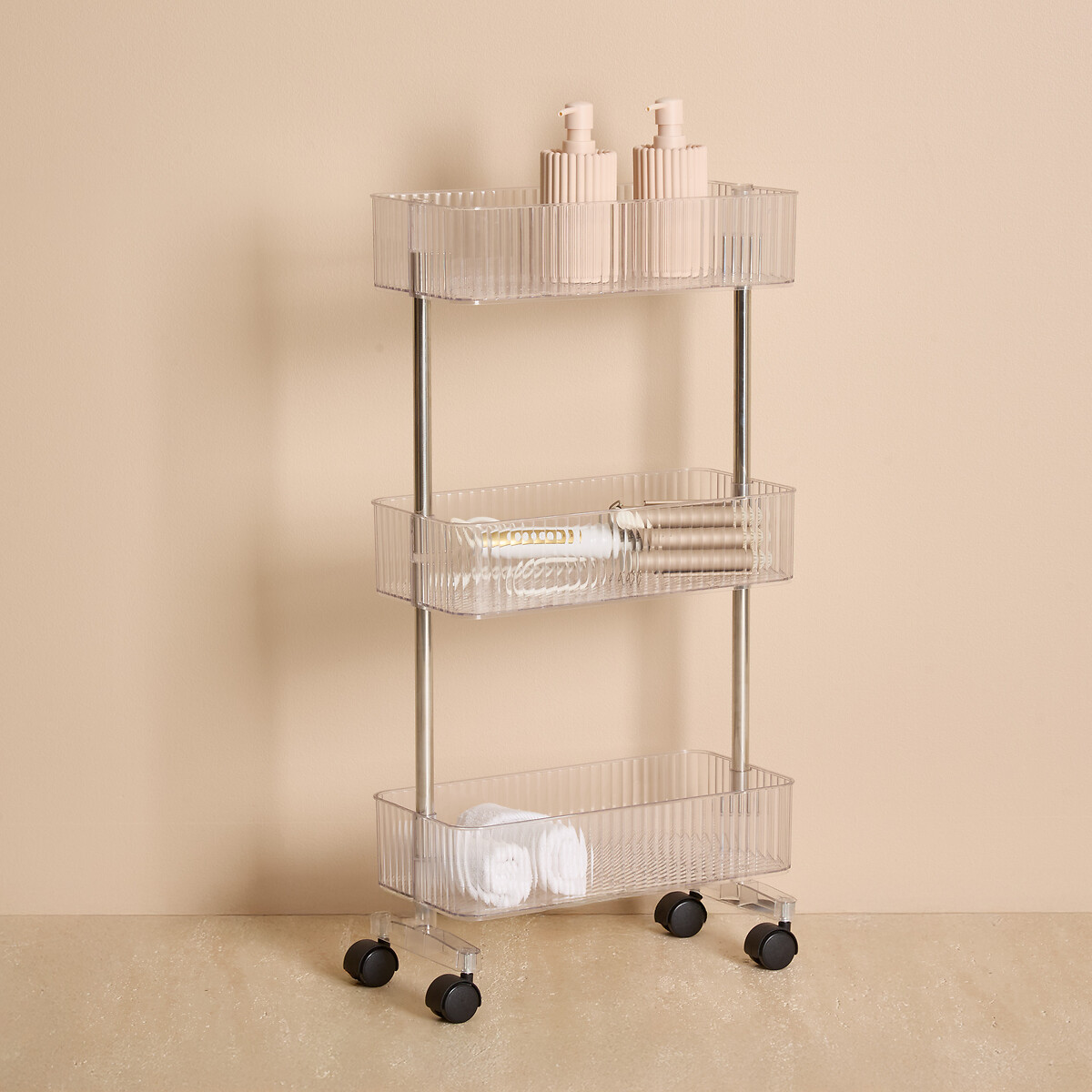 Movel wc com 3 prateleiras em polietileno