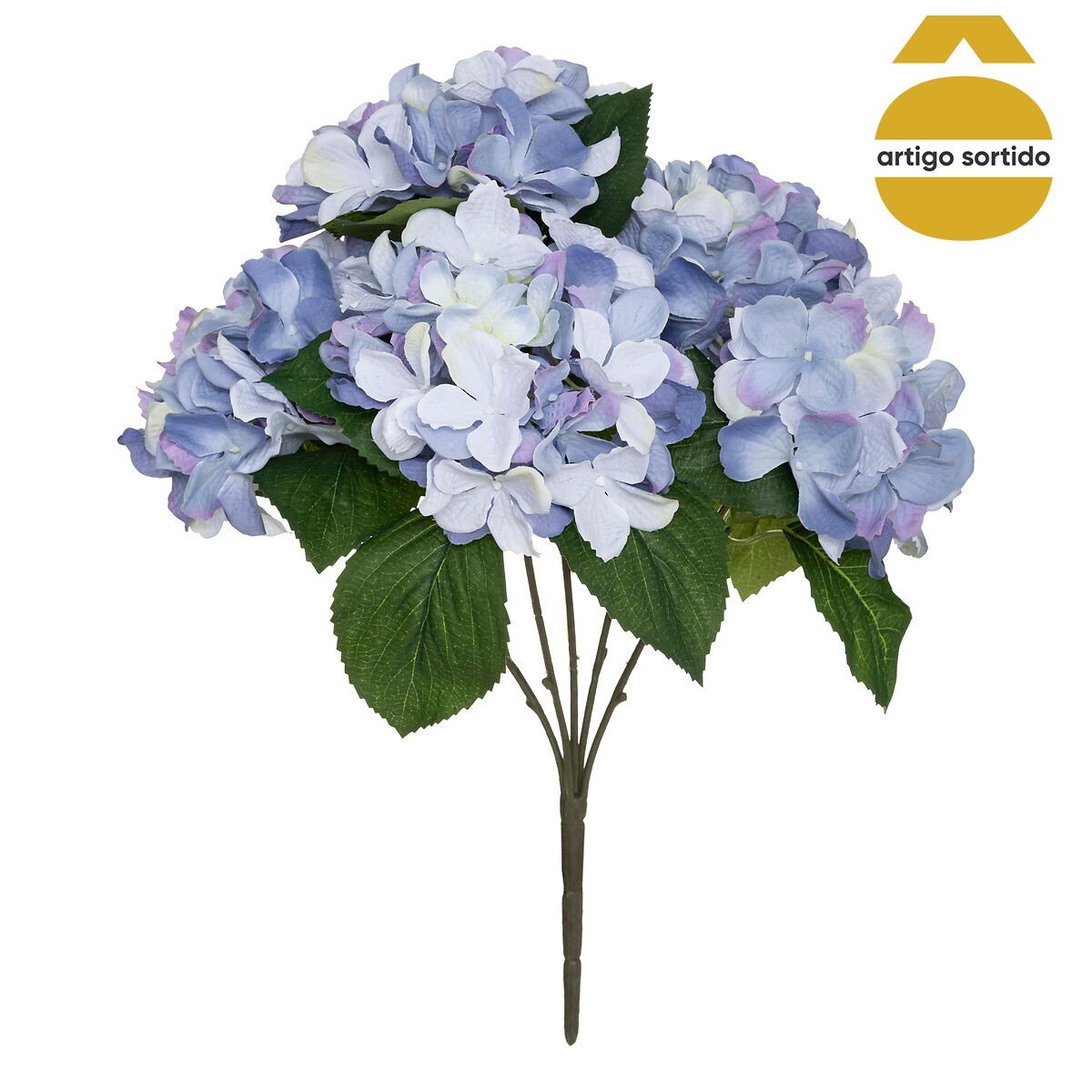 Ramo de hort&ecirc;nsias 42cm