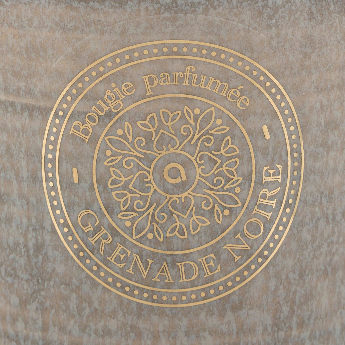Vela perfumada GRENADA NOIR com casti&ccedil;al em cer&acirc;mica 350g