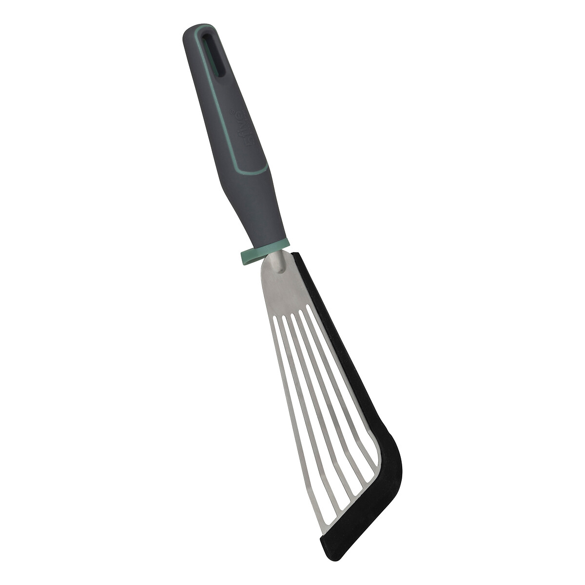 Esp&aacute;tula peixe NEO preta em a&ccedil;o inoxid&aacute;vel