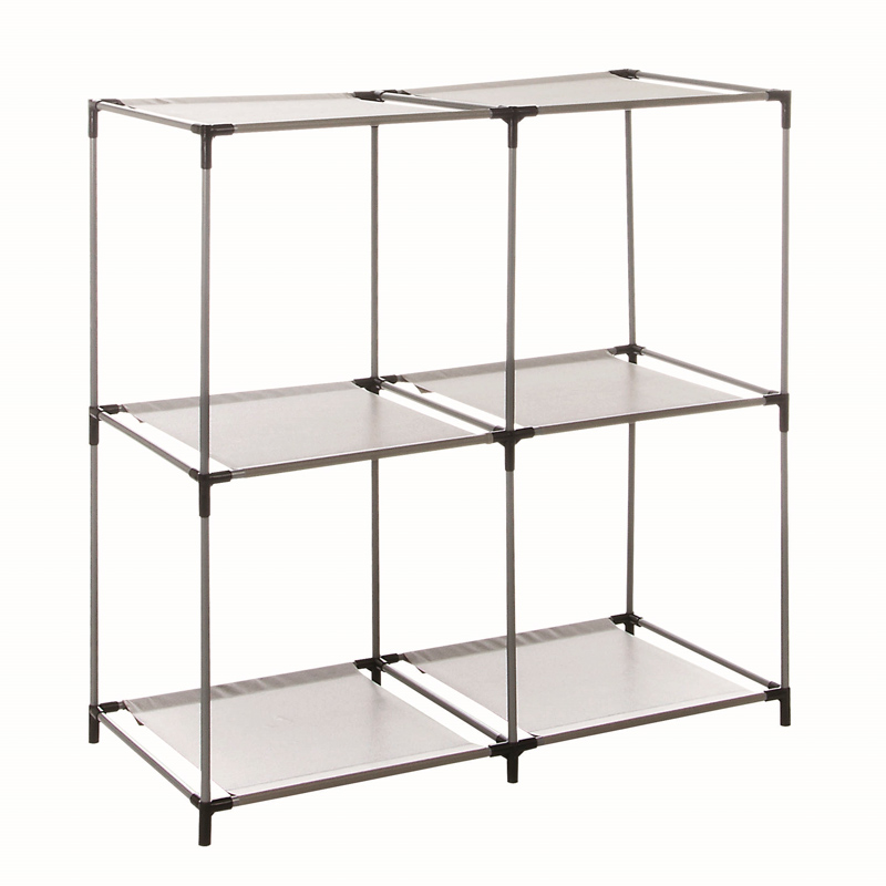 Estrutura cinza com 4 compartimentos MIXMODUL