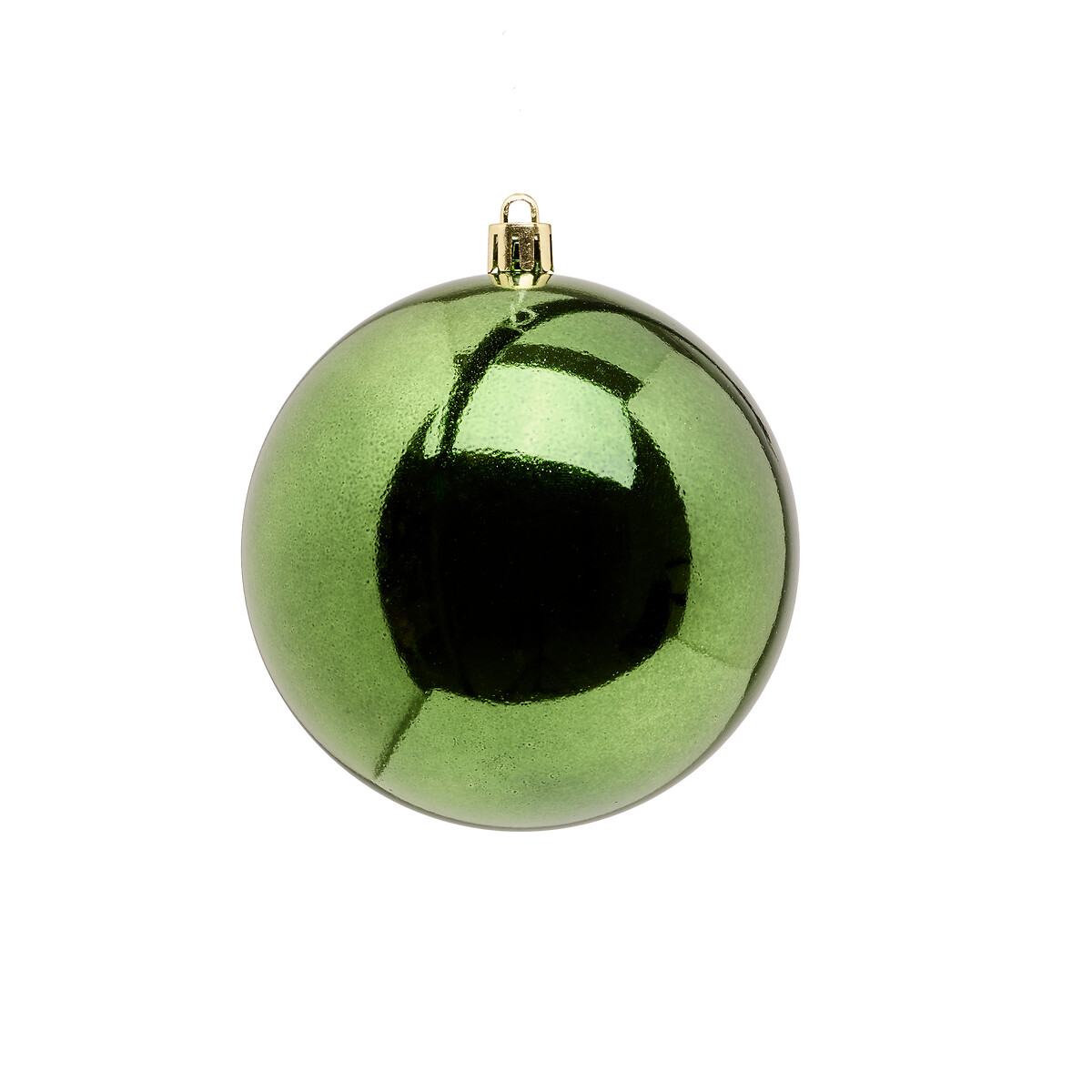 Conjunto 4 bolas de natal azul e verde 10cm