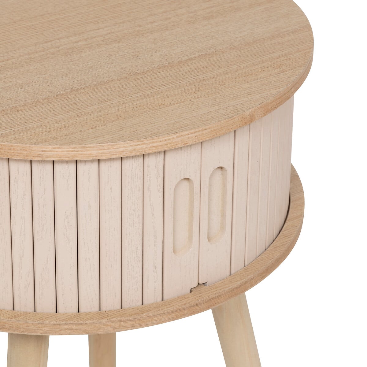 Mesa De Cabeceira Nysos Bege
