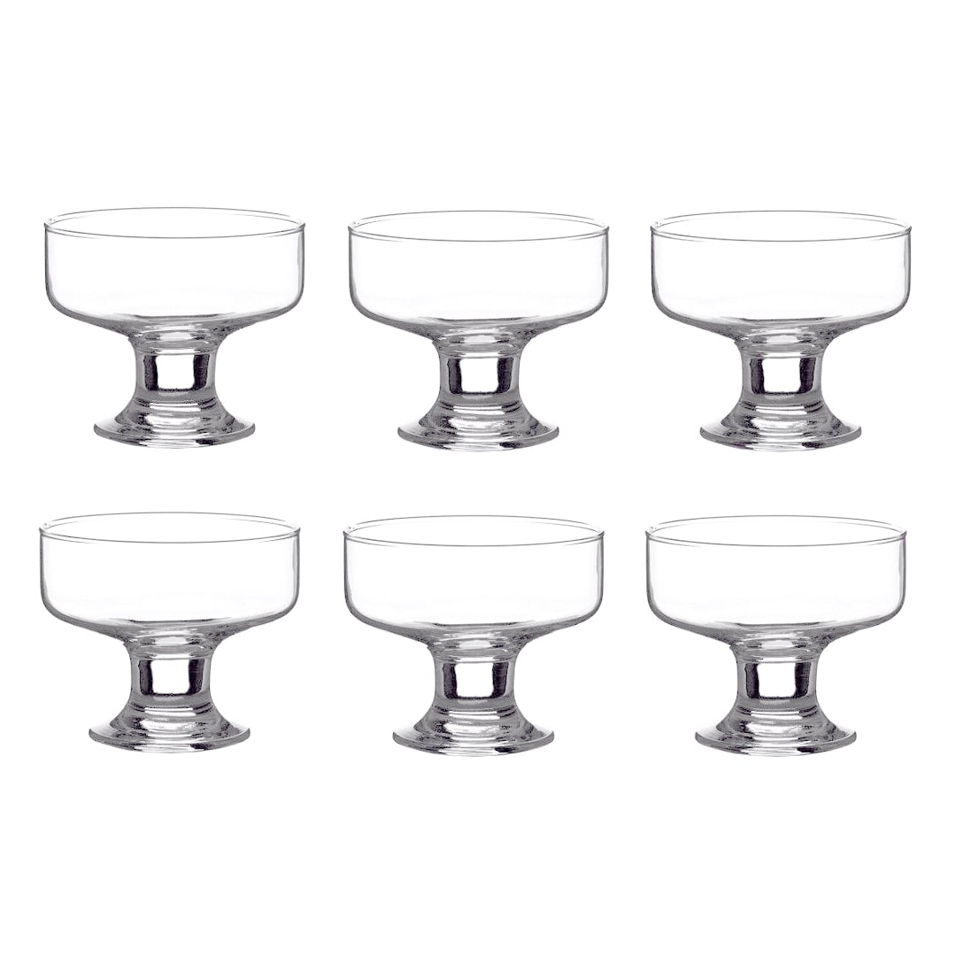 Conjunto de 6 ta&ccedil;as de gelado ICE VILLE
