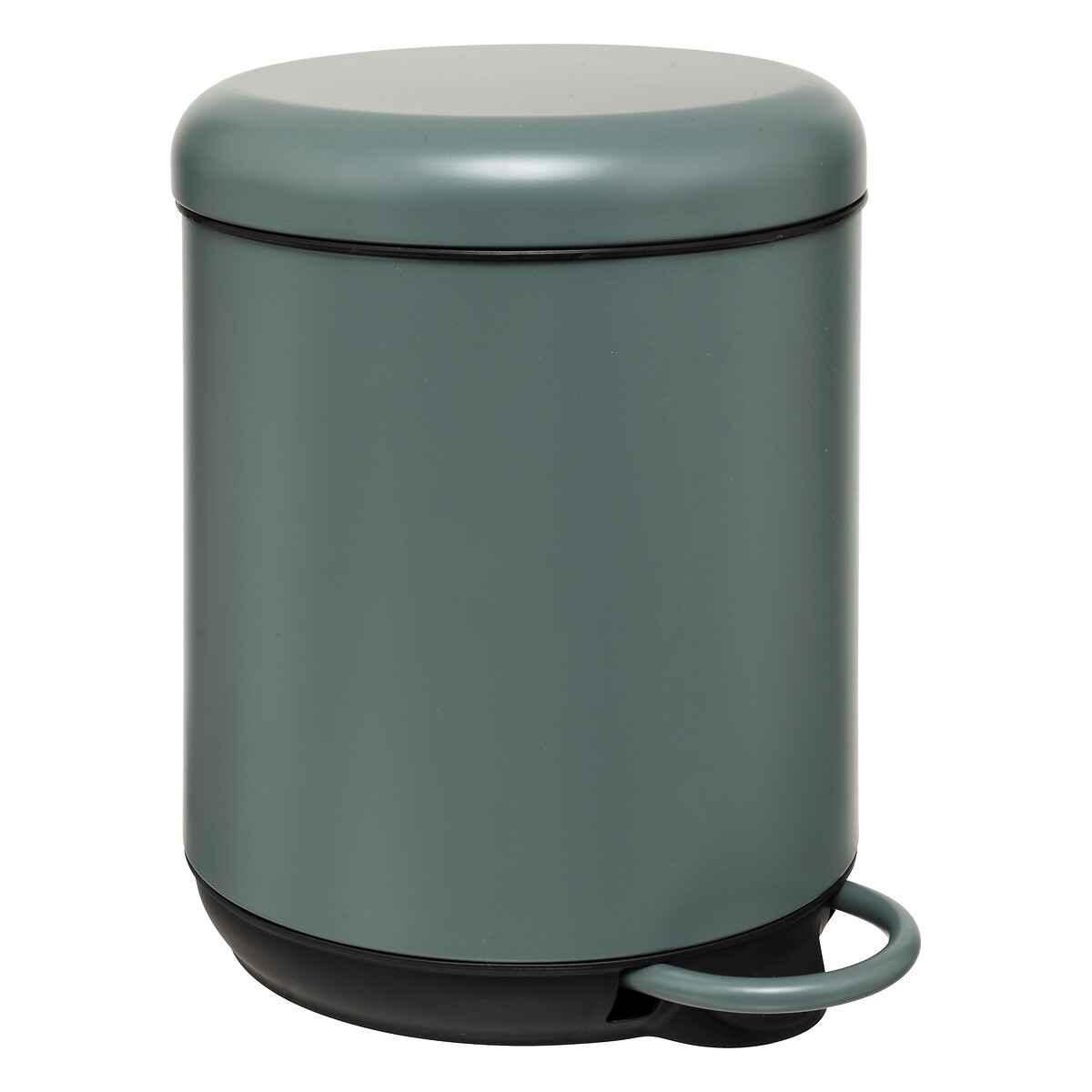 Balde wc com pedal e sistema soft close DUO verde 5l