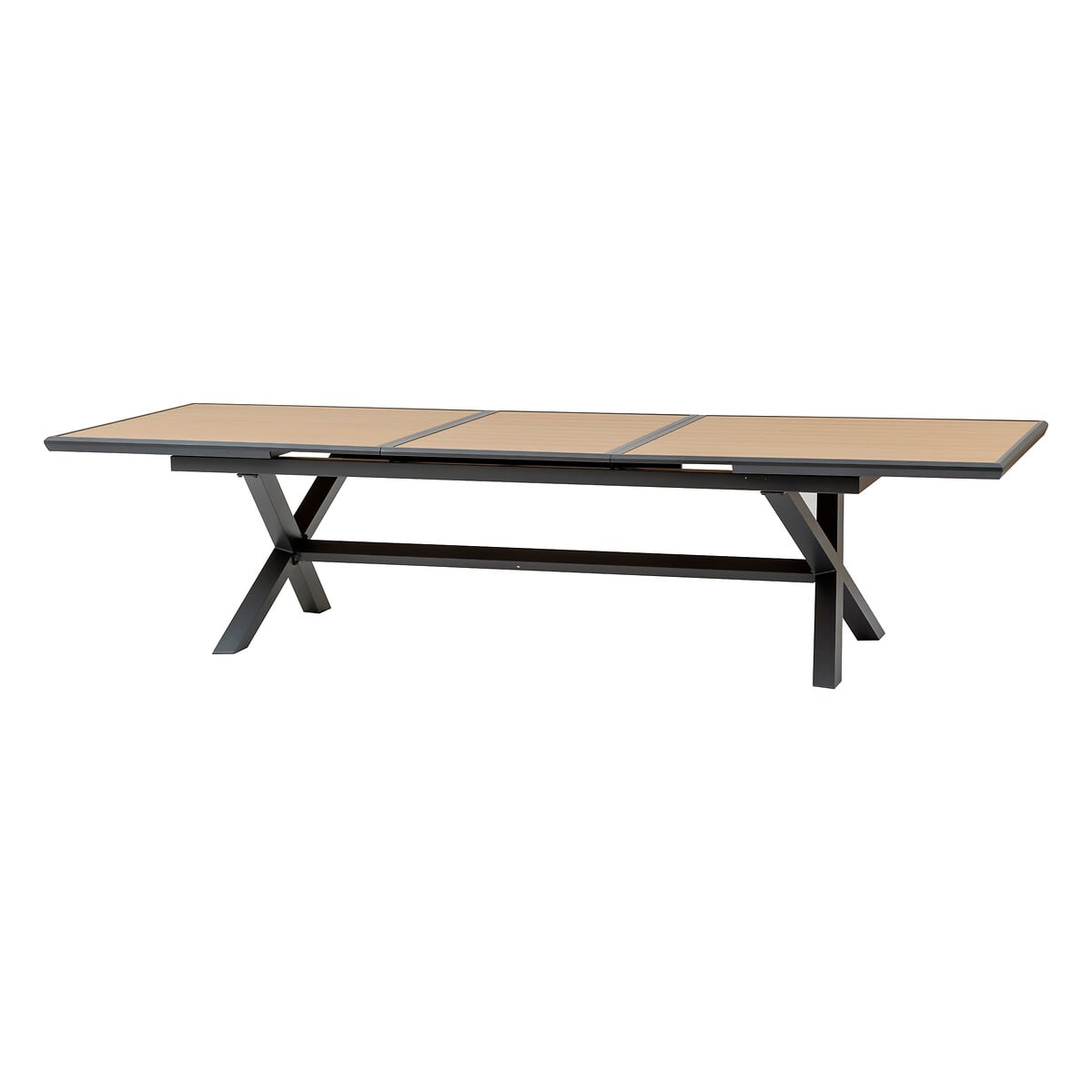 Mesa extens&iacute;vel AXIOME em alum&iacute;nio 250-330cm