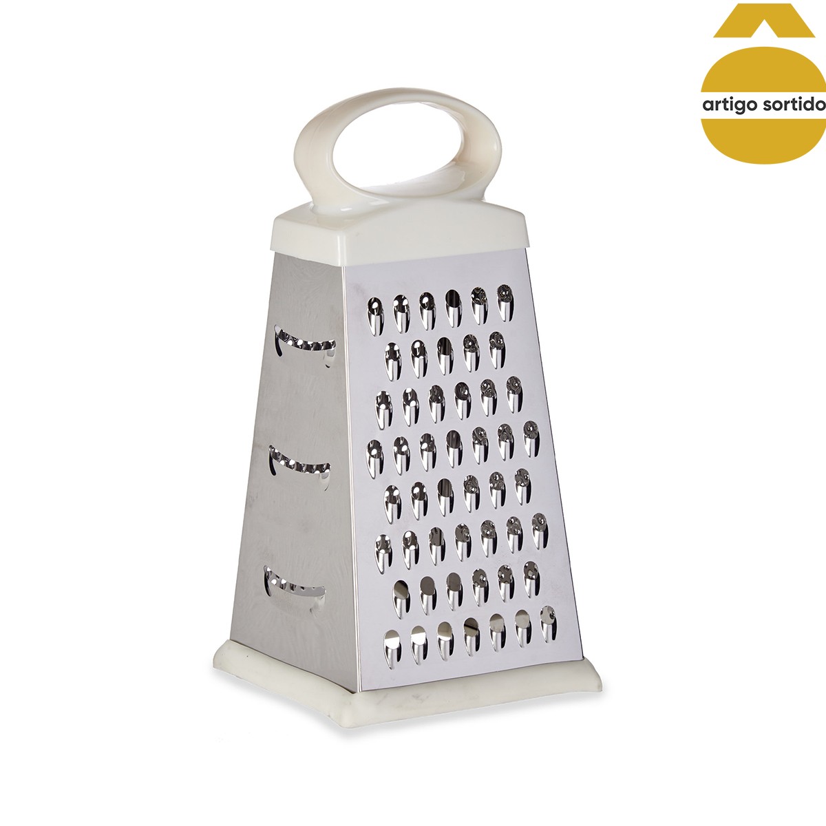Raspador em pir&acirc;mide de metal