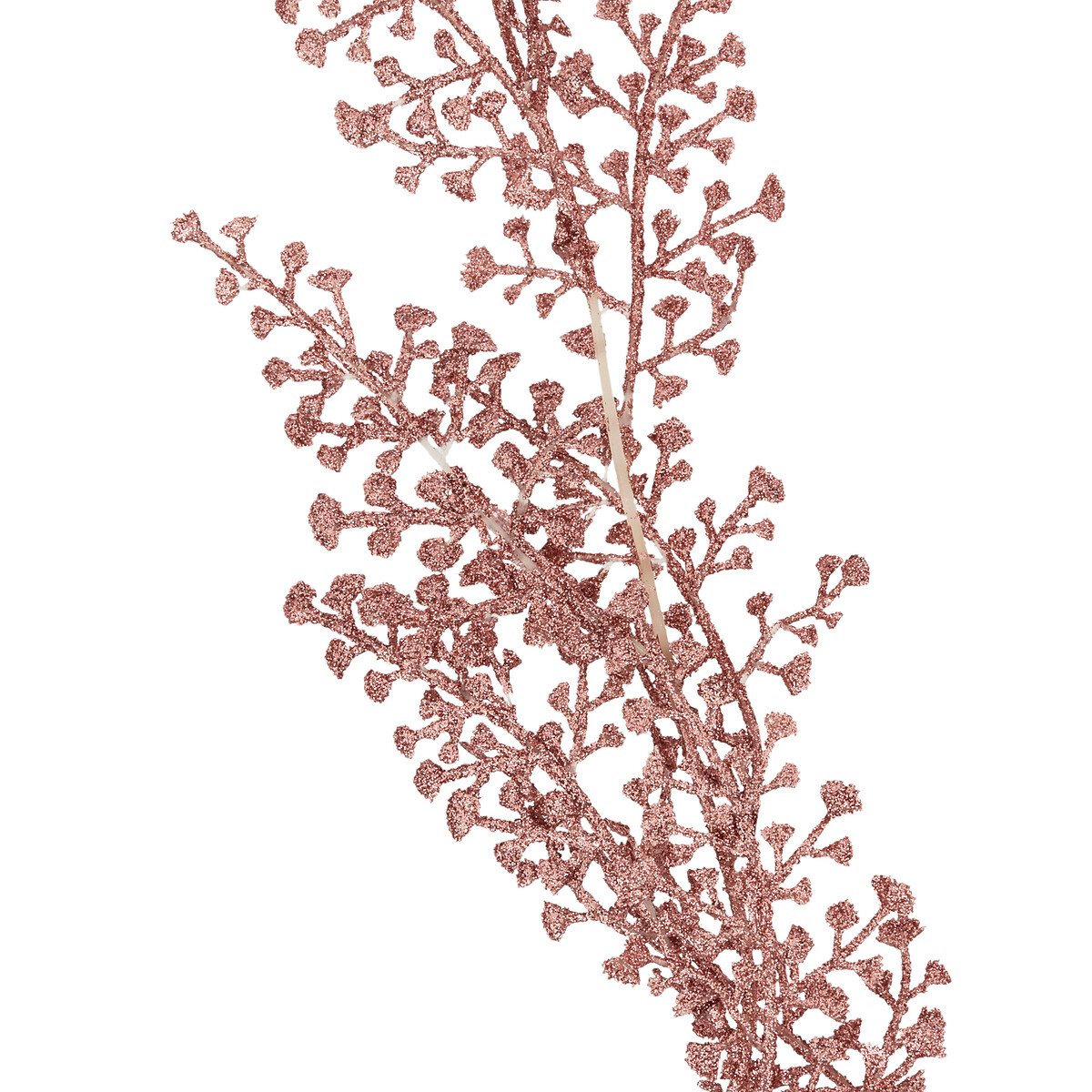 Grinalda rosa com flores 180cm