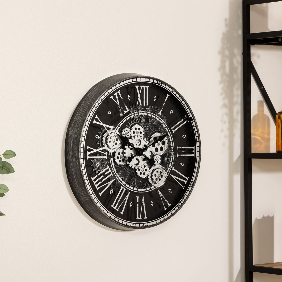 Rel&oacute;gio IZIA preto 51cm