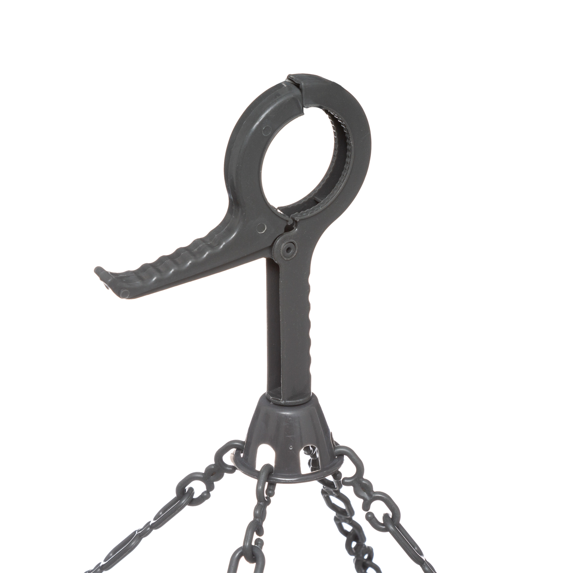 Estendal oval cinza p/suspensão com 24 molas