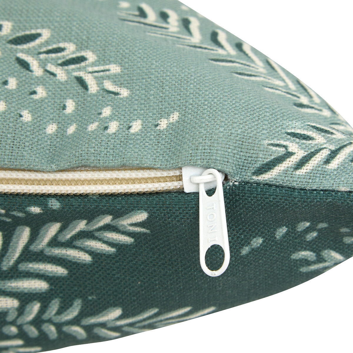 Almofada revers&iacute;vel THE PALM RESORT verde