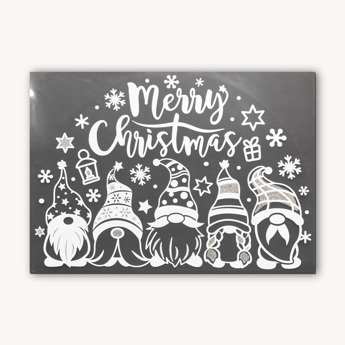 Autocolante merry christmas 40cm