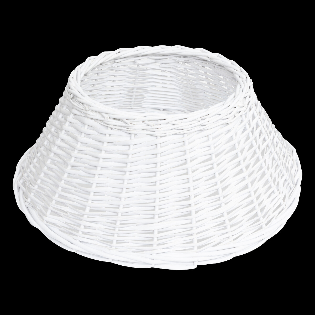 Base para árvore em vime branca