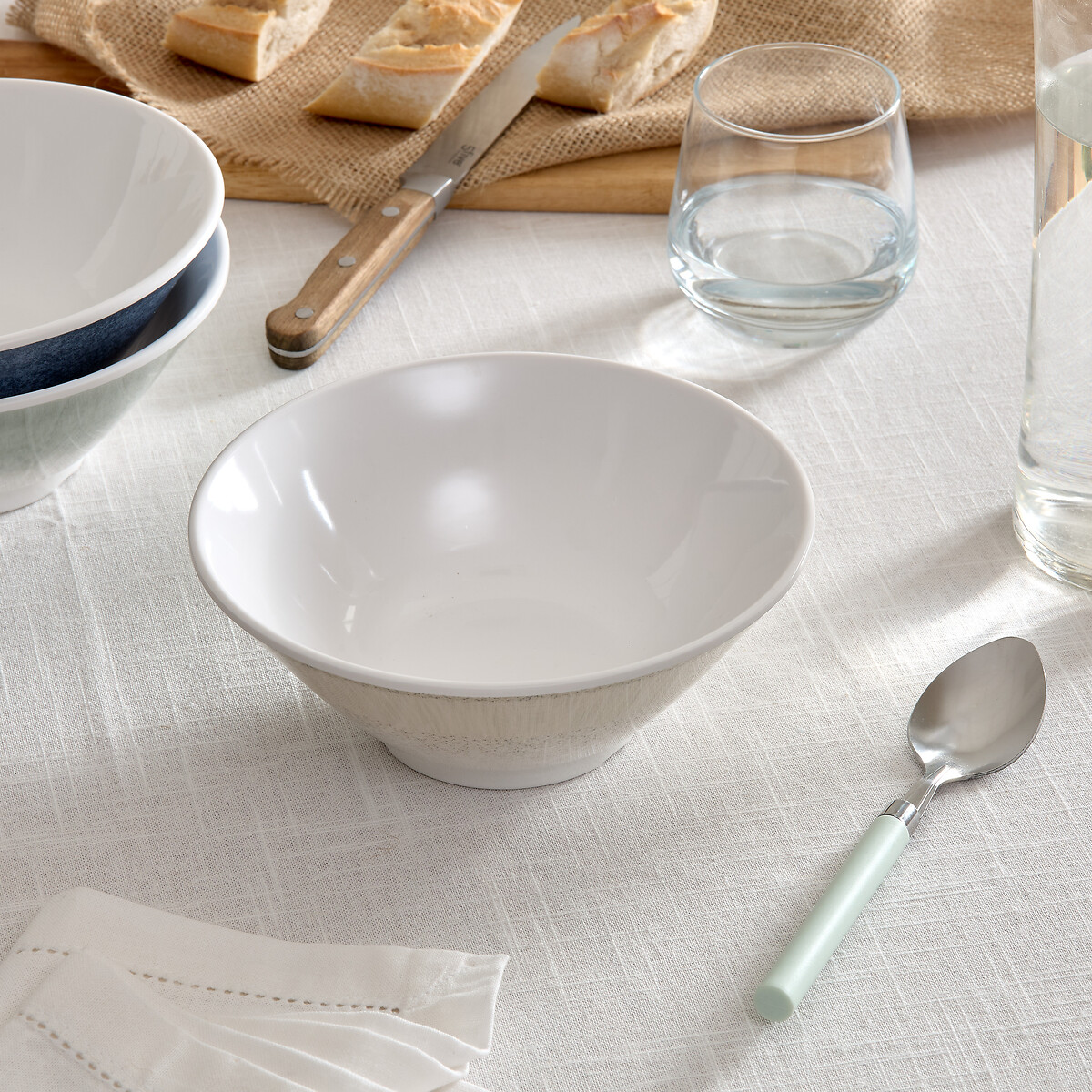 Saladeira SOLENE bege 19cm