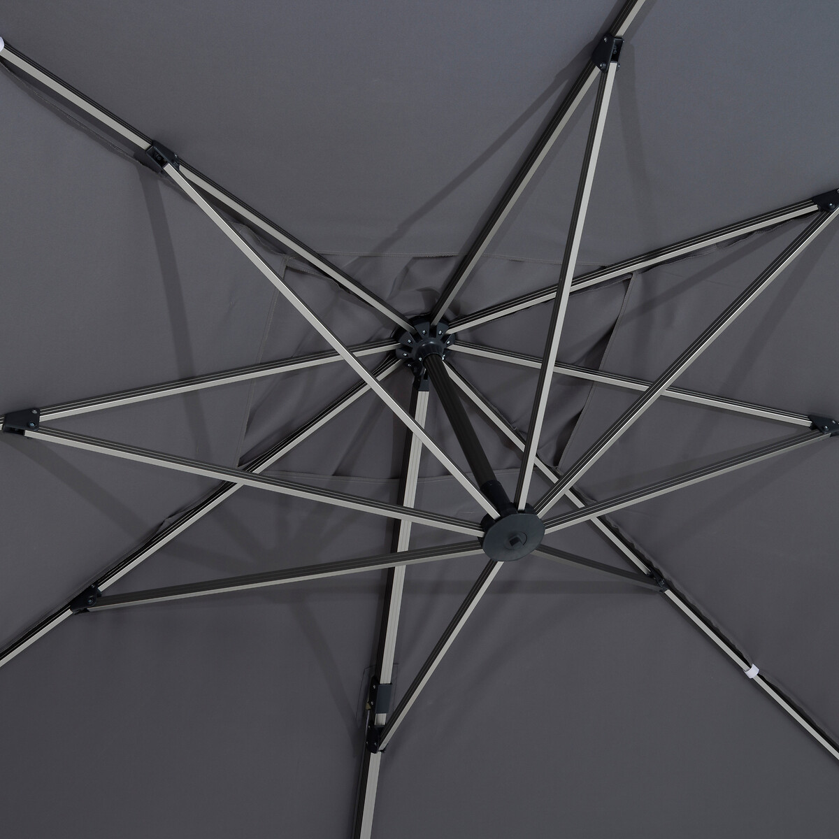 Guarda-Sol Equador Cinza Ard&oacute;sia Adonizado 3x4M