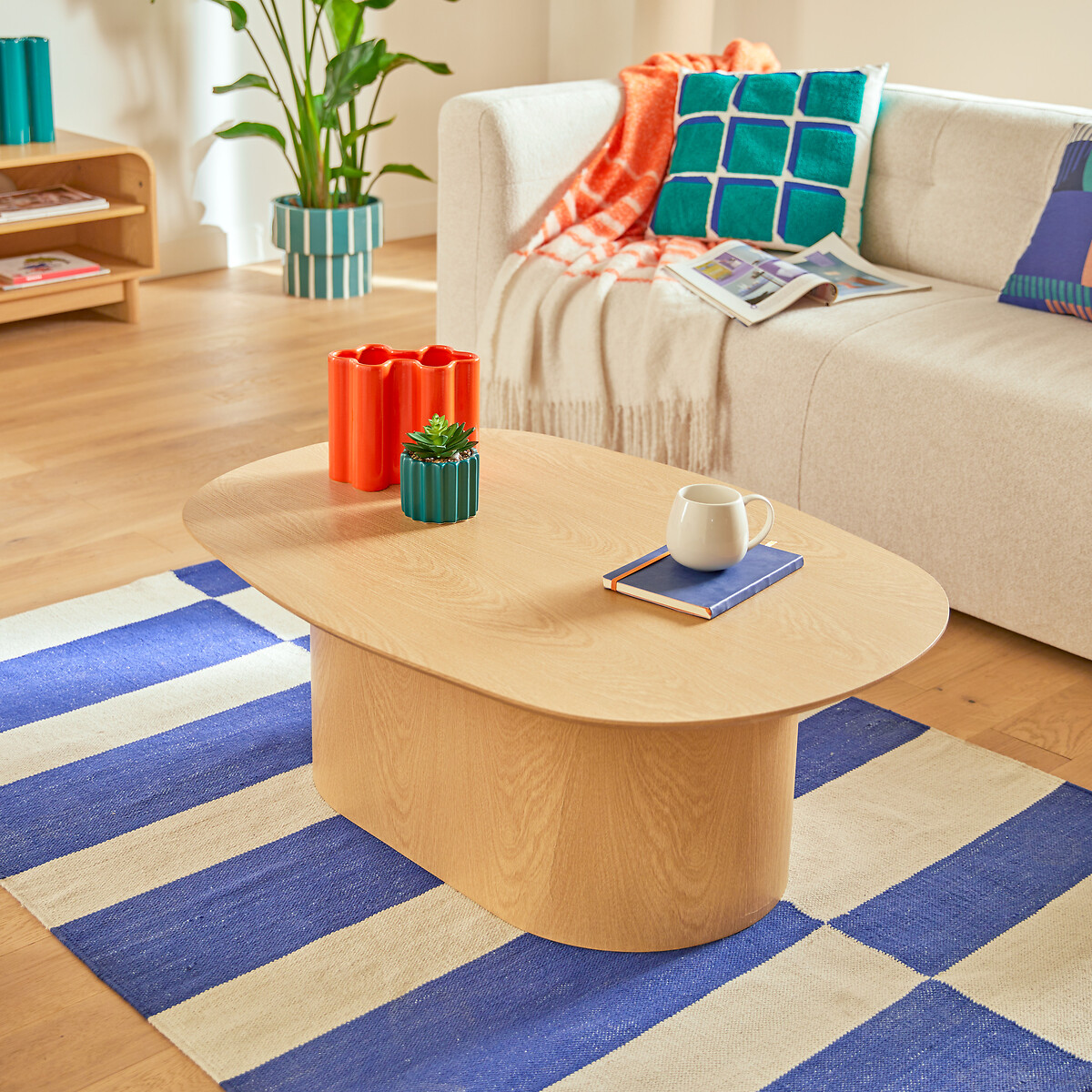 Mesa de apoio LEE bege