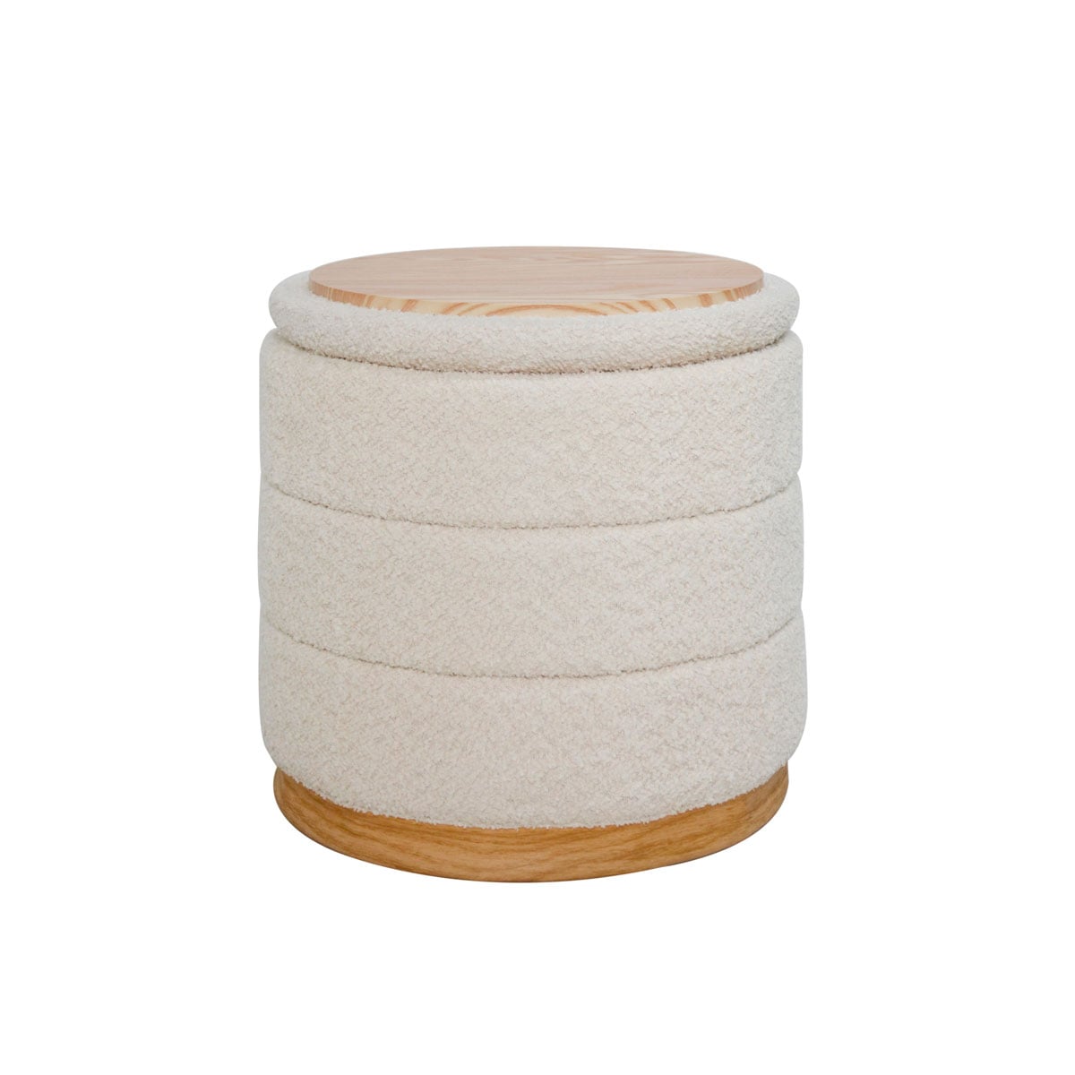 Pufe/mesa BATH bege 37x39cm