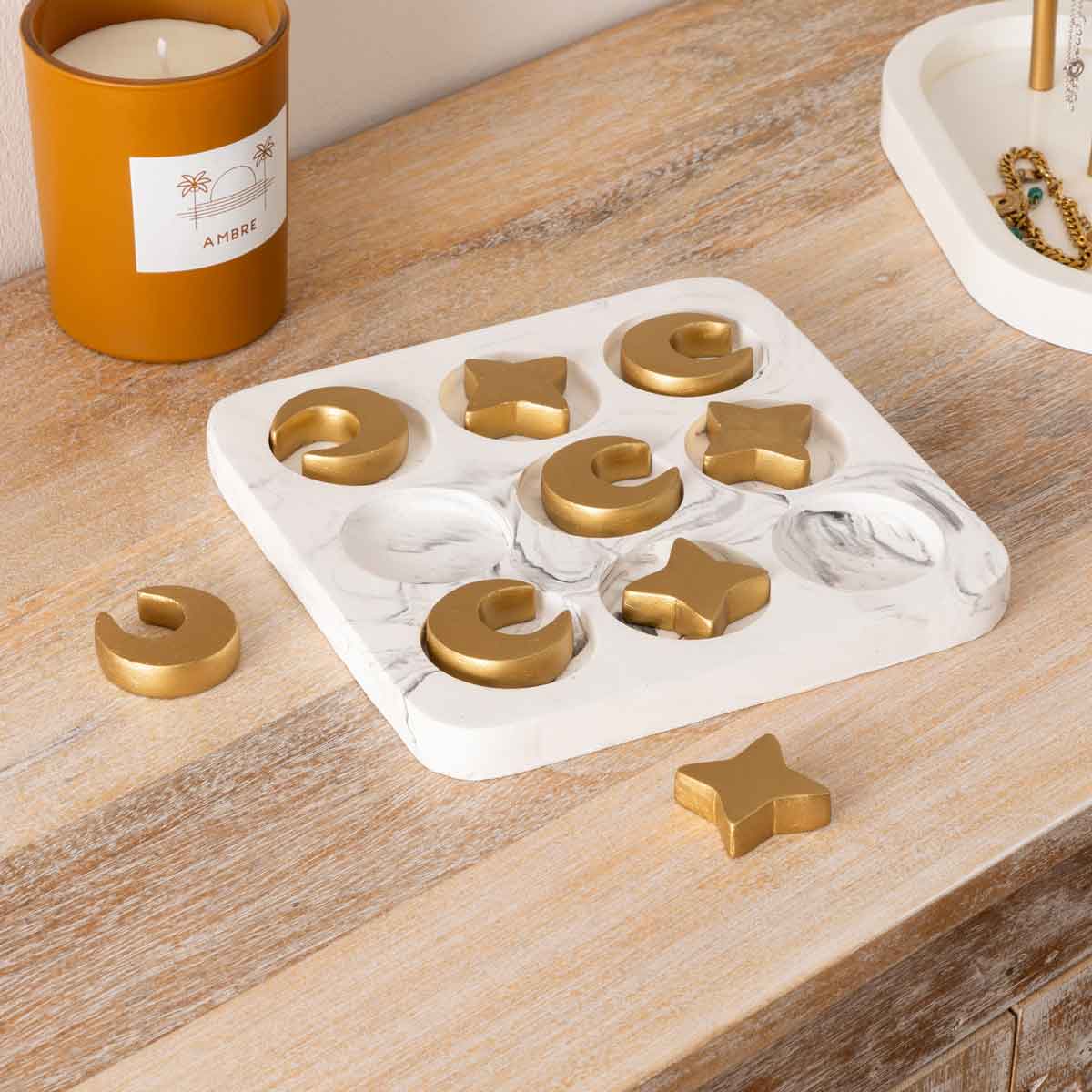 Jogo do galo WILD ROMANCE branco em cimento