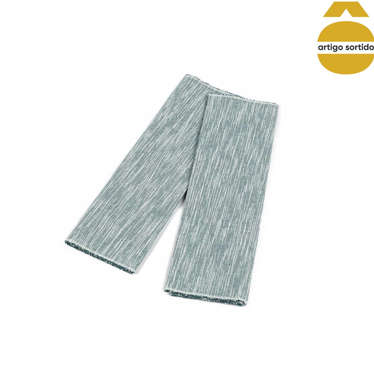 Conjunto de 2 individuais de mesa OCEAN LIFE em algod&atilde;o