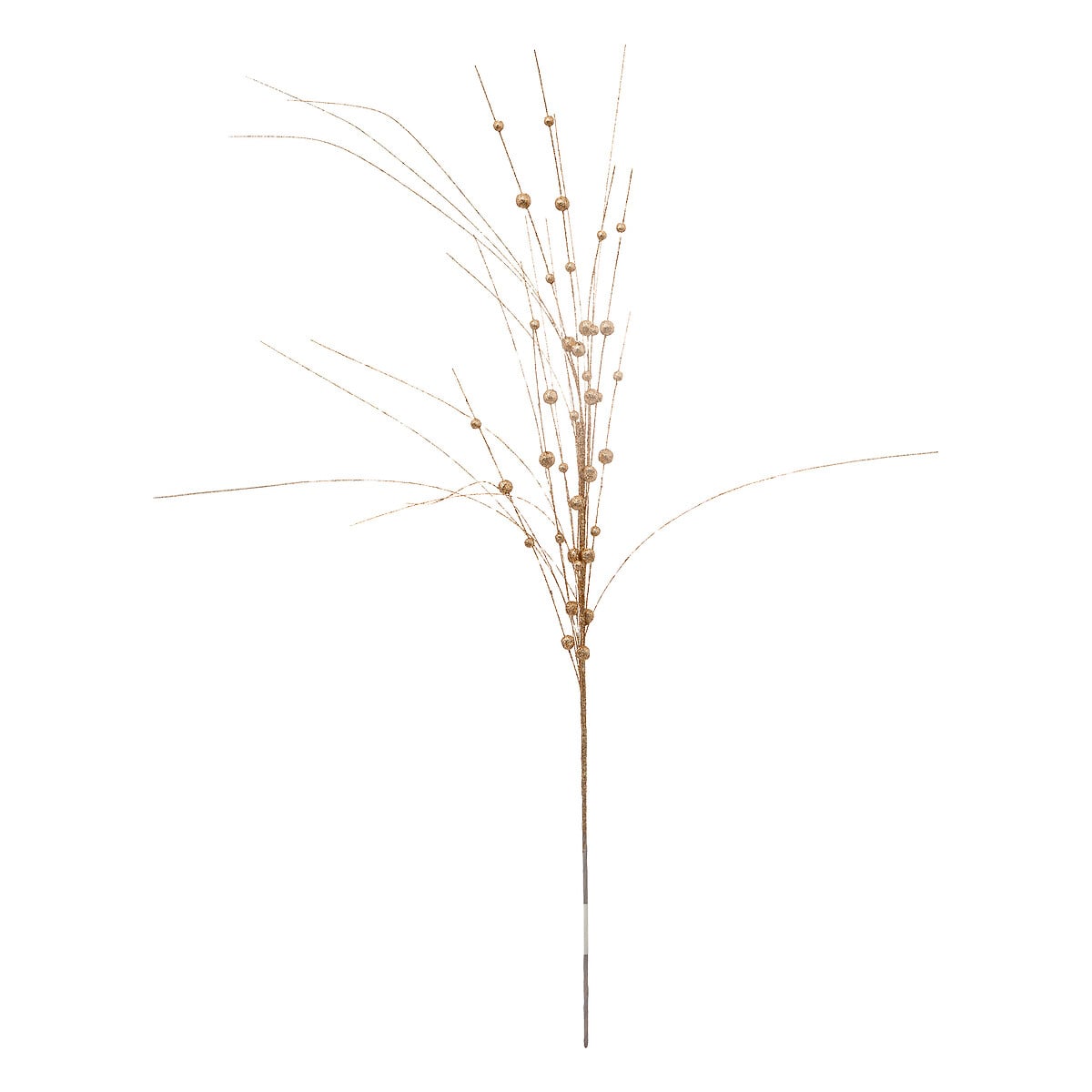 Haste dourada com bagas 95cm