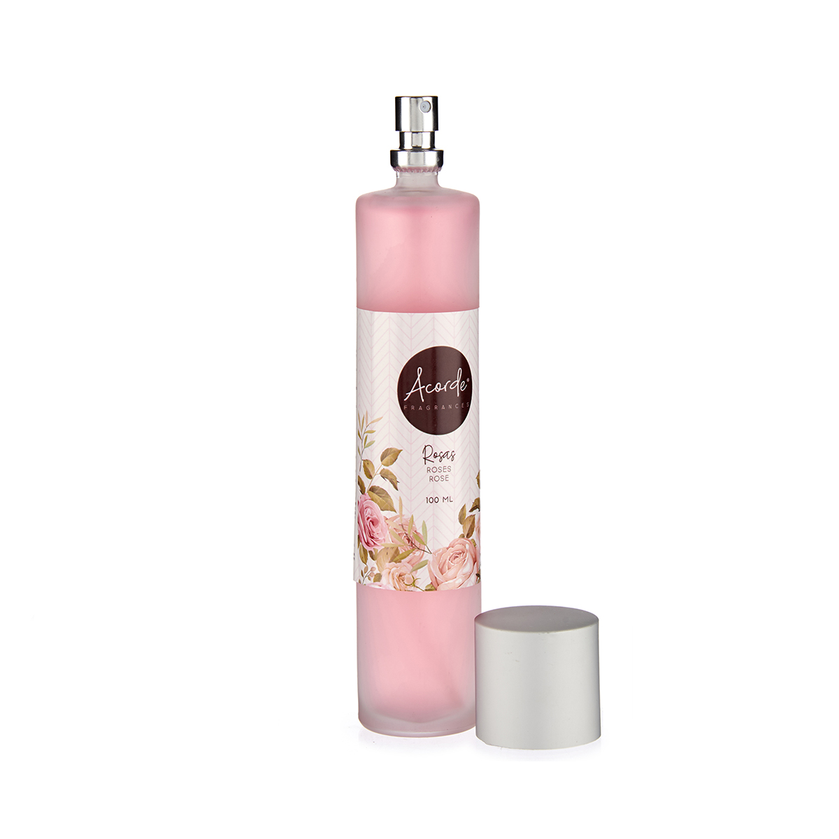 Ambientador em spray com aroma de rosa 100ml
