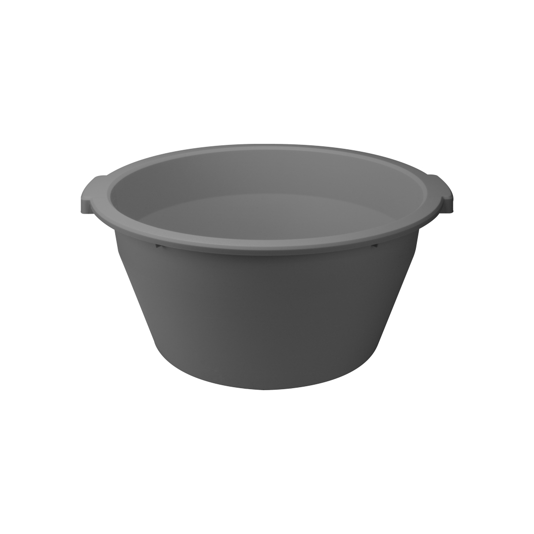 Bacia FASO cinza 20l,  Bacia FASO cinza 20l